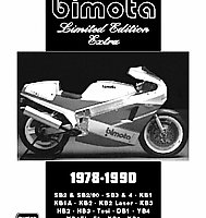 Bimota Limited Edition Extra 1978-90