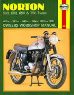 Haynes Norton 500,600,650 & 750 Twins