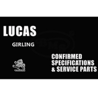 BSA 1970 Illustrated LUCAS leaflet covers all LUCAS Parts and has LUCAS part numbers. CLEMENT/1355