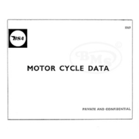 BSA 1969 Technical Data Manual. All models. EVANS/2179