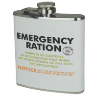 Ration Book - Hip Flask