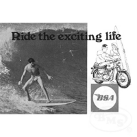 BSA 1970 Annual Sales Brochure. Covers all models.