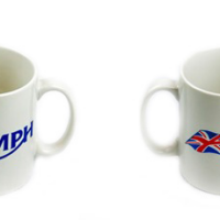 Triumph Mug with NMM flag