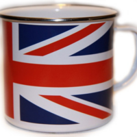 Union Jack Tin Mug