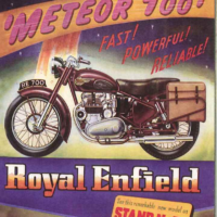 Magnetic Pad - Royal Enfield Meteor