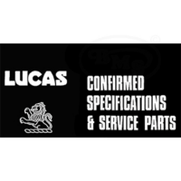 Norton 1970 Illustrated Lucas Leaflet. Has Lucas Parts and Lucas part numbers. CHEW/2629