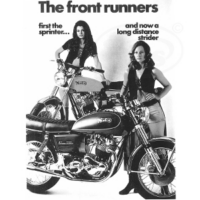 Norton 1972 Sales Leaflet. All models of the 750cc Commando.