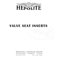 Hepolite 1955 Valve Seat Inserts. DIESEL/3328