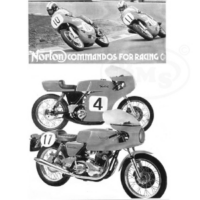 Norton 1974 Sales Leaflet. Commandos for Racing.