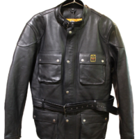 The Patrol Leather Jacket - Black