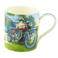 Vintage Motor Bike Mug