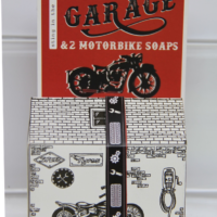 Garage Box with 2 Motorbike Soaps