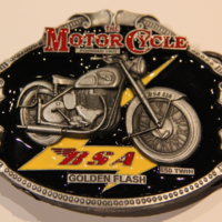 BSA 650 Twin Golden Flash Buckle