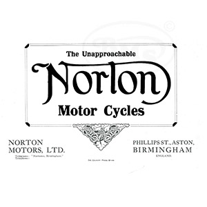 Norton 1916 Annual Sales Catalogue.