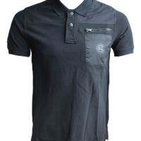 Classic Moto Polo Shirt - Black