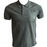 Classic Moto Polo Shirt - Olive