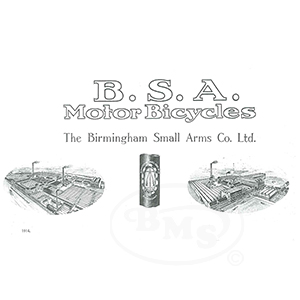 BSA 1914 Annual Sales Catalogue. All models very competitive.