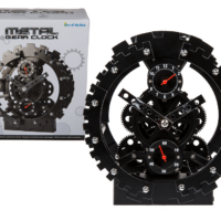 Metal Gear Table Clock