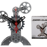 Plastic Gear Table Clock