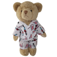 Teddy Bear Soldier in Pyjamas - 30cm high