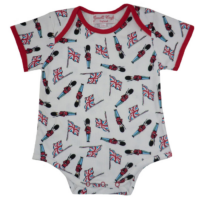 Union Jack Baby Grow age 6 -12 months