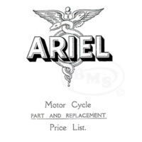 Ariel 1911 to 1922 Illustrated Spare Parts Manual . For all belt-driven models. ANHUT/1229