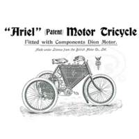 Ariel 1898 Sales Leaflet. Tricycle and Quadricycle.