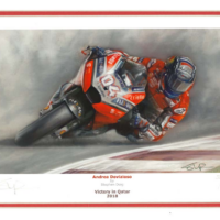 Andrea Dovizioso - Victory in Qatar
