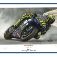 Valentino Rossi - 2018 The Legend Rides On