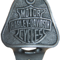 Harley Davidson Bottle Opener Wall Mounted Ant Iron
