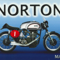 Norton Manx Fridge Magnet
