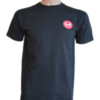 Matchless Black T Shirt Embroiled Logo