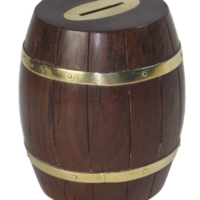Barrel Money Box