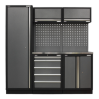 Superline Pro 2.0m Storage System-Stainless Worktop
