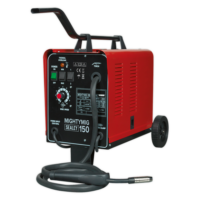 Professional Gas/No-Gas MIG Welder 150A 230V