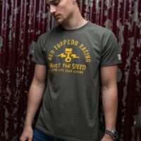 Piston Bolt Racing Green T/Shirt