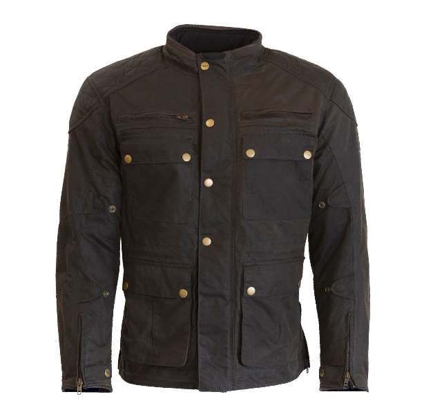 Empire UK Wax Jacket Black