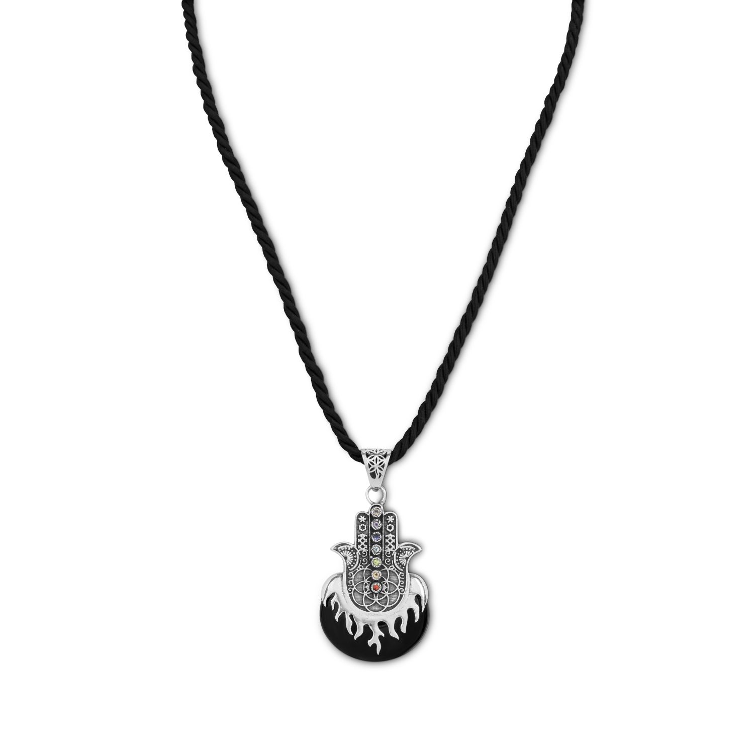 Hamsa Chakra Pendant - Image 2