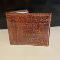 Norton Wallet Small Exterior Deboss Logo Tan