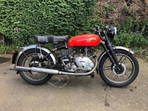 1951 Vincent Comet Series C Red