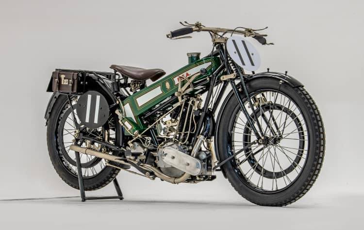 STUNNING 1921 BSA R34 SHOWCASED AT #MOTORCYCLELIVE 2021 2