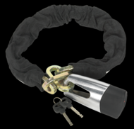 Motorcycle Chain & Disc Lock 10.5 x 10.5 x 900mm 4* ART Approved - CLA109DL
