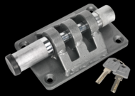 Motorcycle Locking Ground Anchor - 4 Security Bolts - MCGA02