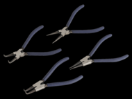 Circlip Pliers Set 4pc - AK8440