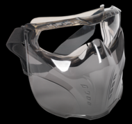 Safety Goggles with Detachable Face Shield - SSP76