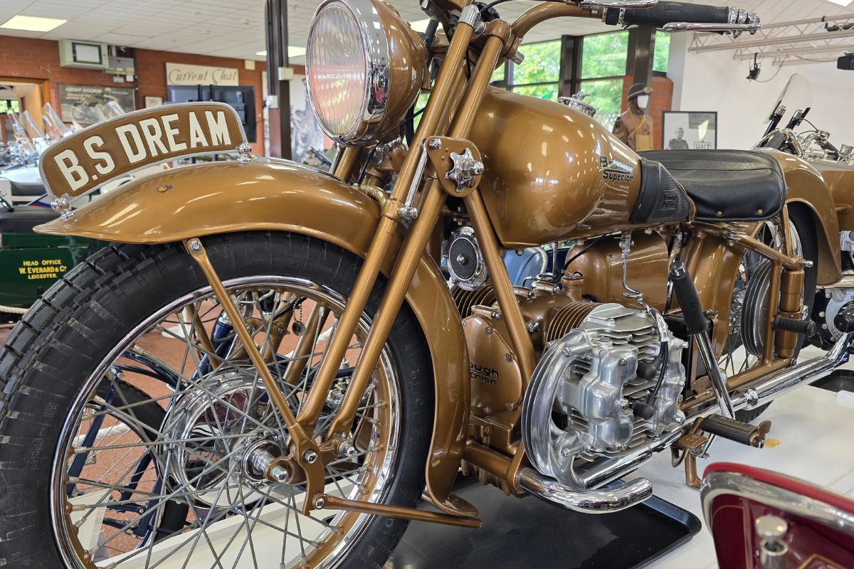 The Story of the Golden Dream Brough Superior Golden Dream at NMM