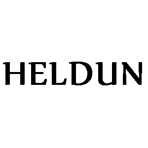 Heldun Logo for Original Manufacturers Literature Black and White photocopy set by Bruce Main Smith via National Motorcycle Museum