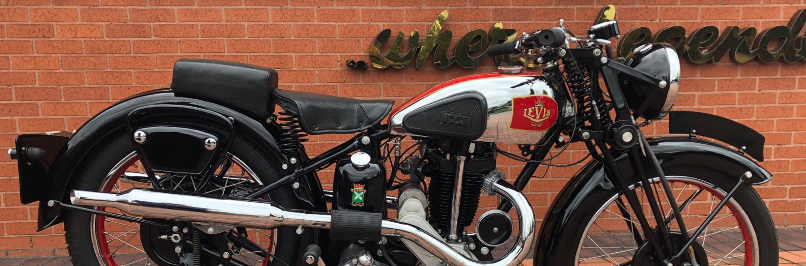 Restored classic Motorcycles